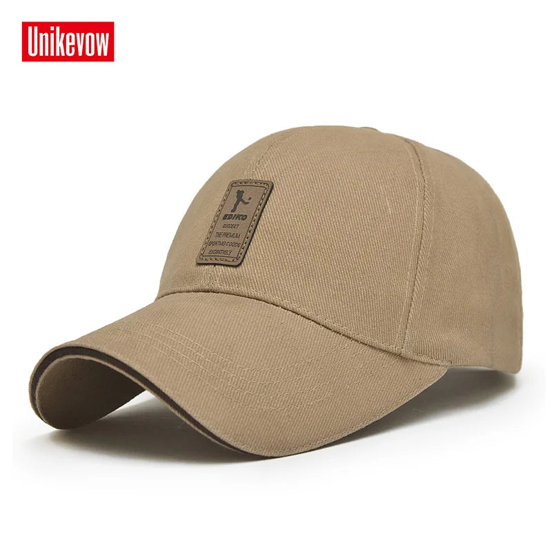 Adjustable Men's Baseball Cap - Stylish Snapback for Casual Leisure, Perfect for Summer and Fall