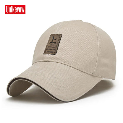 Adjustable Men's Baseball Cap - Stylish Snapback for Casual Leisure, Perfect for Summer and Fall