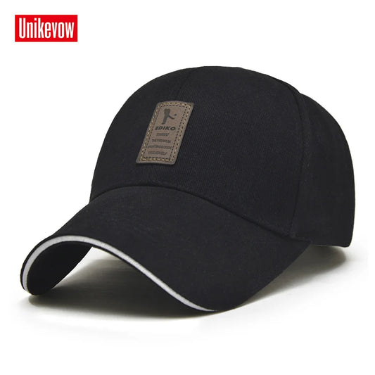 Adjustable Men's Baseball Cap - Stylish Snapback for Casual Leisure, Perfect for Summer and Fall