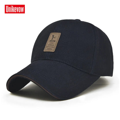 Adjustable Men's Baseball Cap - Stylish Snapback for Casual Leisure, Perfect for Summer and Fall